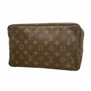 LOUIS VUITTON Authentic Brown Monogram Pouch